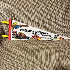 Pinebrook Speedway Racing Pennant